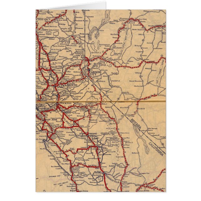 California, Nevada (Front)