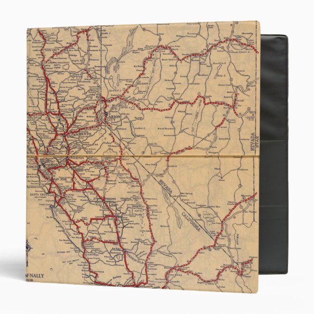 California, Nevada Binder (Front/Inside)