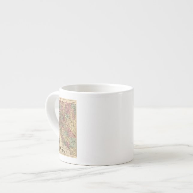 California, Nevada Espresso Cup (Front Left)