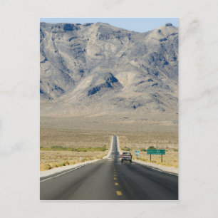 California & Nevada State Line Postcard