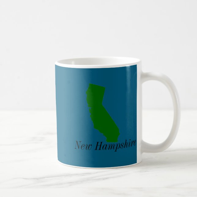 California New Hampshire  Coffee Mug (Right)