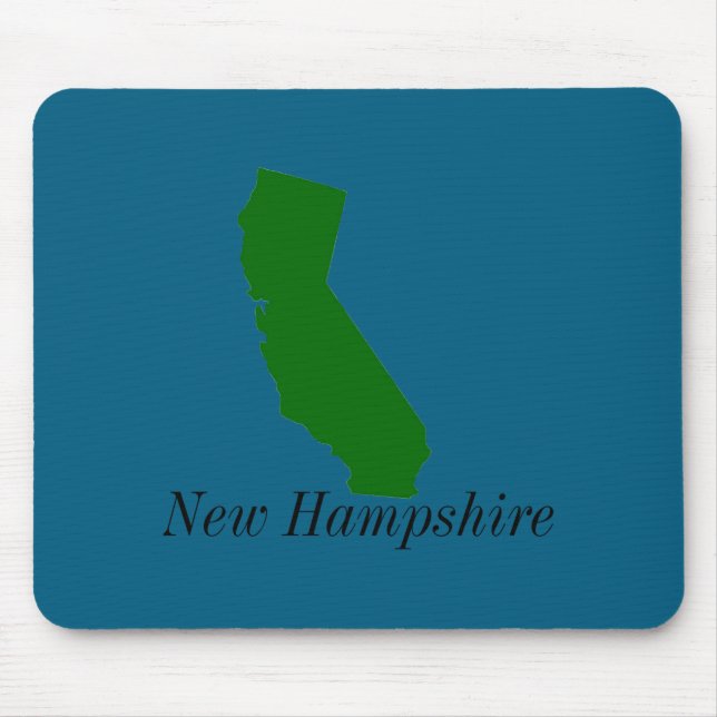 California New Hampshire  Mouse Pad (Front)