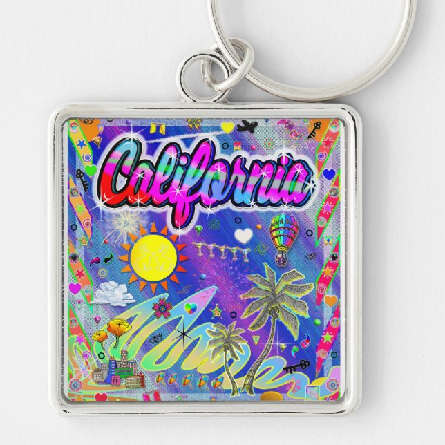 California Nu Era Keychain (Front)