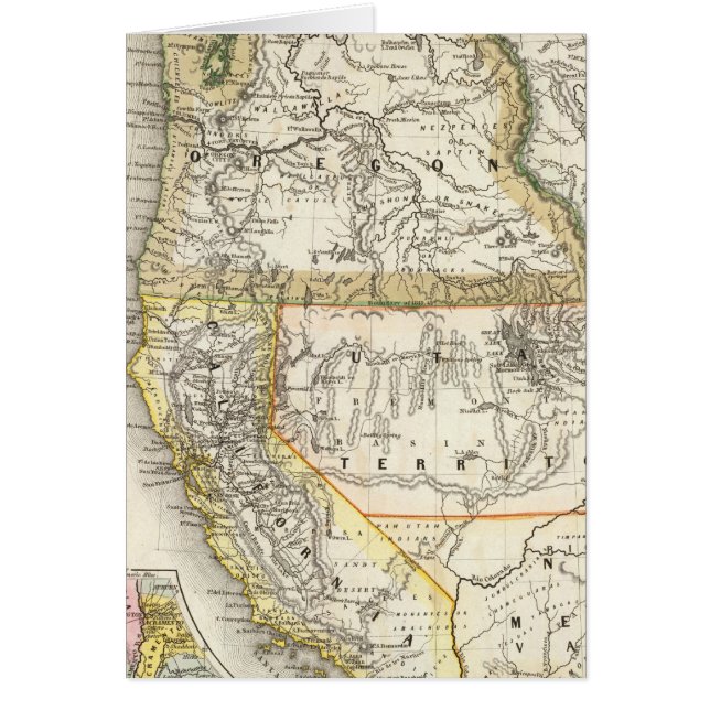 California, Oregon, Utah (Front)