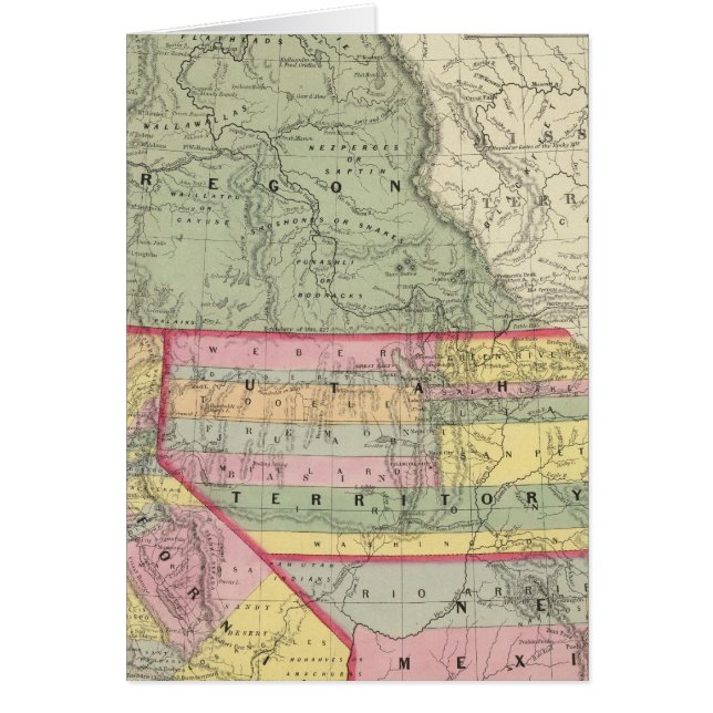 California, Oregon, Utah, New Mexico 2 (Front)