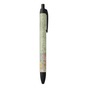 California, Oregon, Utah, New Mexico 3 Black Ink Pen