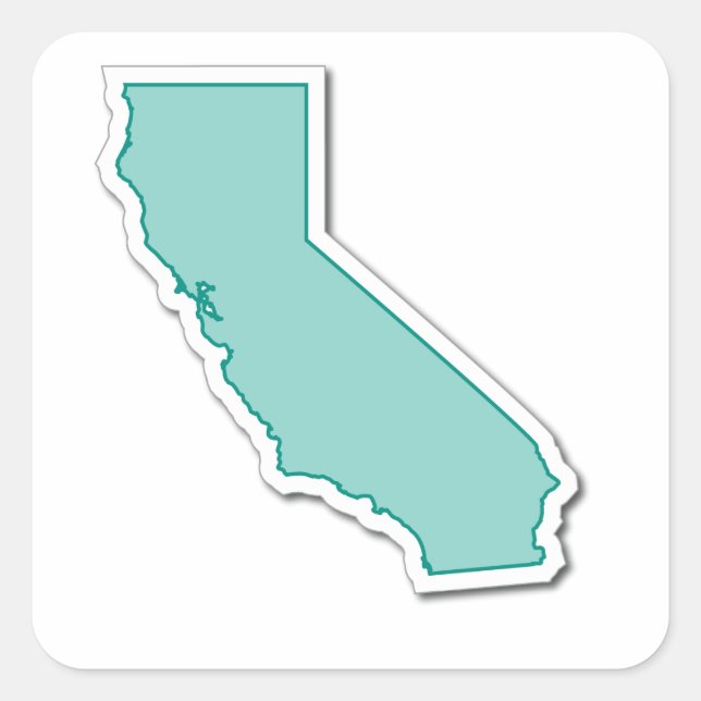California Outline Sticker (Front)
