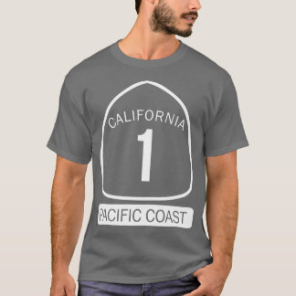 California Pacific Coast Highway 1 T-Shirt