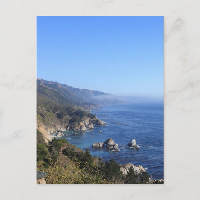 California Pacific Coast Highway Postcard (Front)