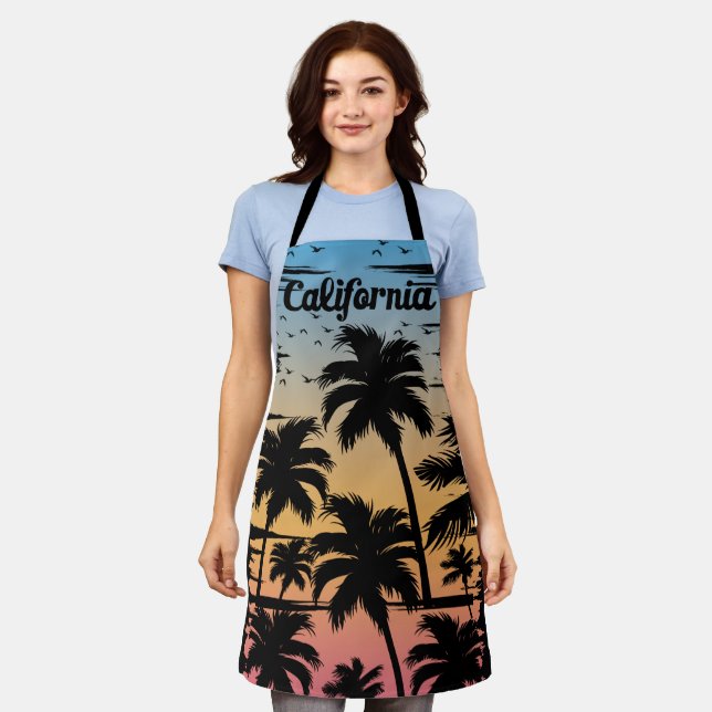California Palm Tree Apron (Worn)