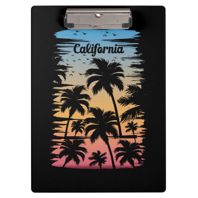 California Palm Tree Clipboard (Front)