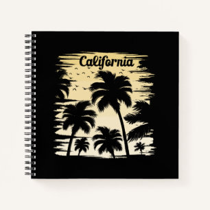 California Palm Tree Notebook
