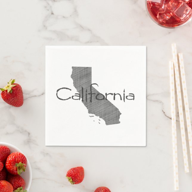 California Paper Party Napkins (Insitu)