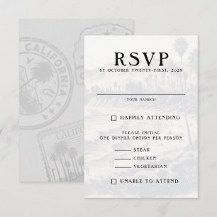 California Passport RSVP Card