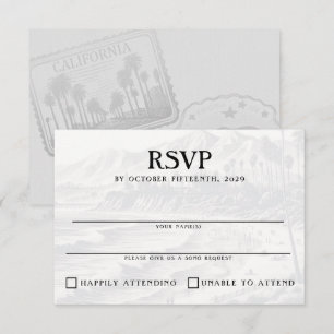 California Passport RSVP Card