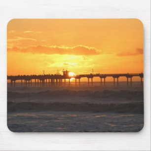 California Peer at Sunset Mouse Pad