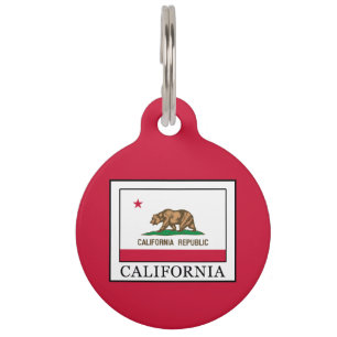 California Pet Tag