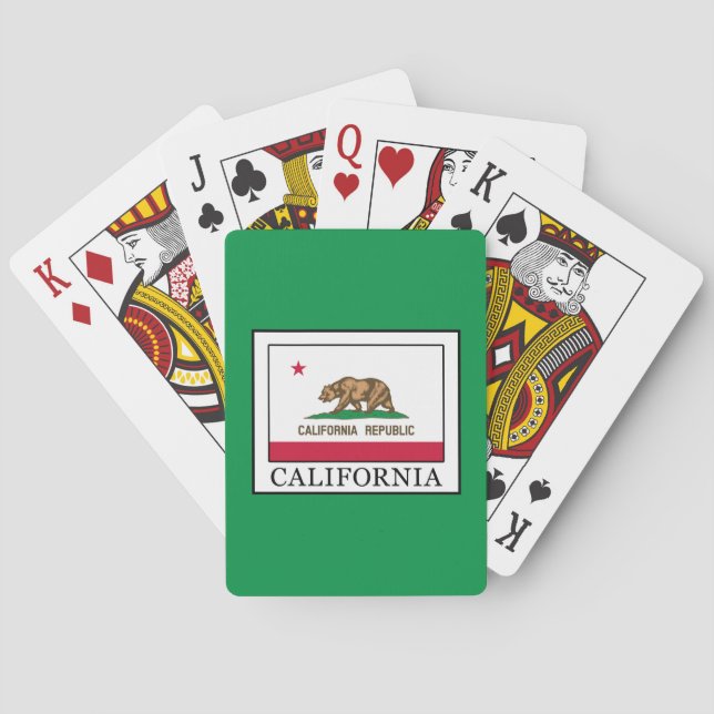 California Playing Cards (Back)