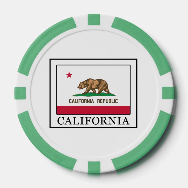 California Poker Chips (Front)