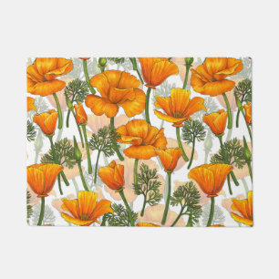California poppies doormat