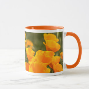 California poppies, Montana de Oro State Park Mug