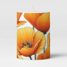California Poppies Pattern