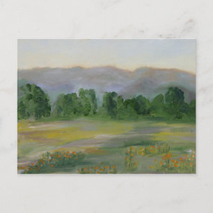 California Poppies Postcard