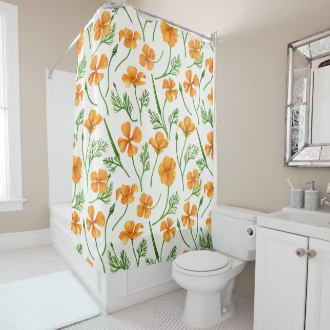 California poppies, summertime flowers, orange wil (In Situ)