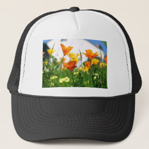 California Poppies Trucker Hat