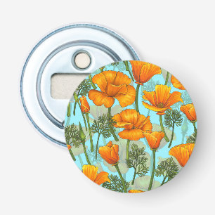 California poppy bottle opener