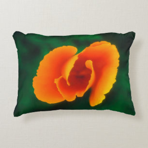 California Poppy Decorative Pillow