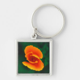 California Poppy Keychain