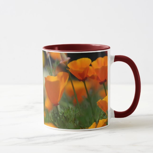 California Poppy Mug (Right)