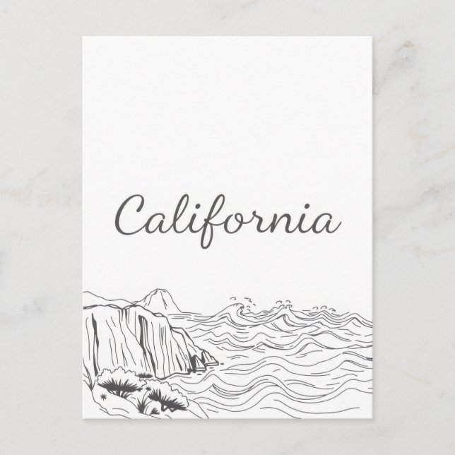 California postcard (Front)