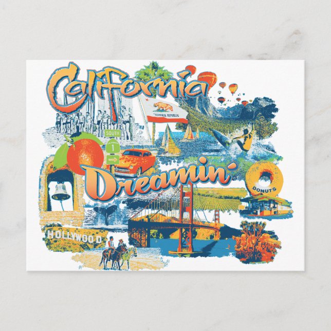 California Postcard (Front)