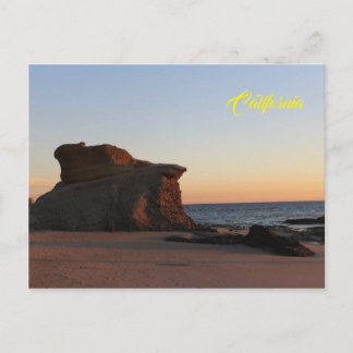 California Postcard Beautiful Beach Trip Souvenir