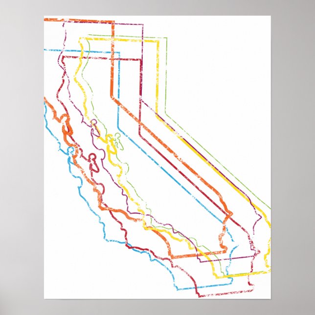 california pride blur poster (Front)