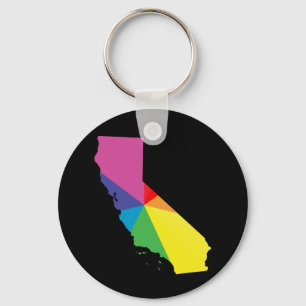 california pride. keychain