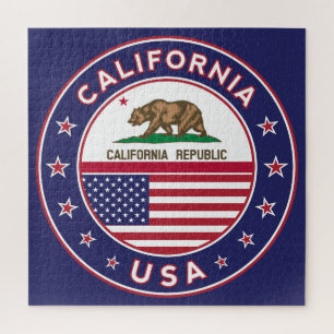 California Puzzle (blue version)