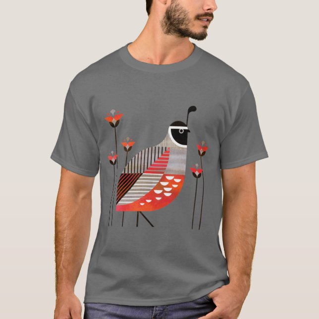 California Quail T-Shirt (Front)