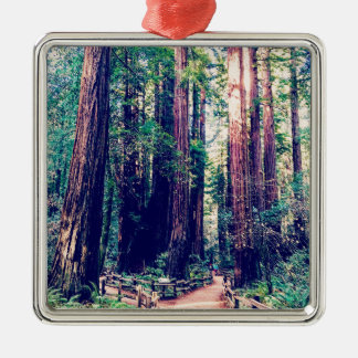 California Redwoods Metal Ornament