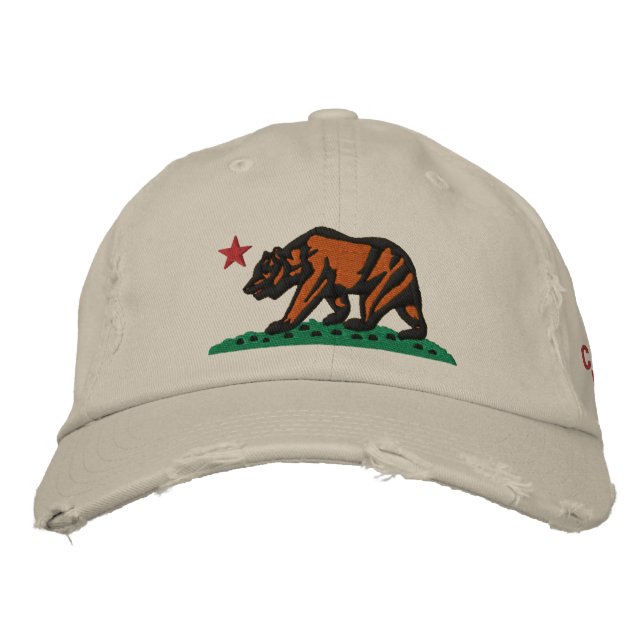 CALIFORNIA REPUBLIC BEAR Essentials Cap (Front)