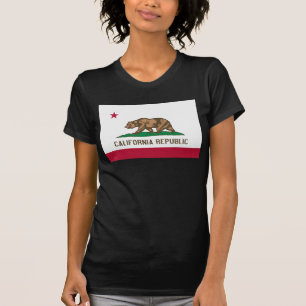 California Republic Bear Flag: Cali Golden State T-Shirt