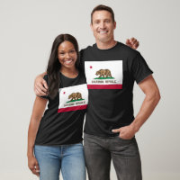 California Republic Bear Flag: Cali Golden State