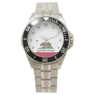 California Republic Bear Flag: Cali Golden State Watch