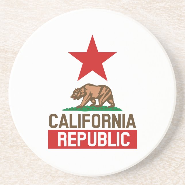 California Republic Coaster (Front)