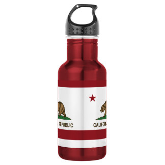 California Republic Flag 532 Ml Water Bottle