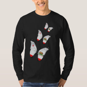 California Republic Flag Cali Vacation Los Angeles T-Shirt