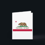 California Republic Flag Patriotic State Travel Us Card<br><div class="desc">California Republic Flag Patriotic State Travel Usa</div>