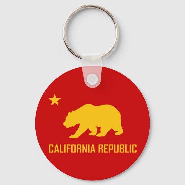 California Republic Keychain (Front)